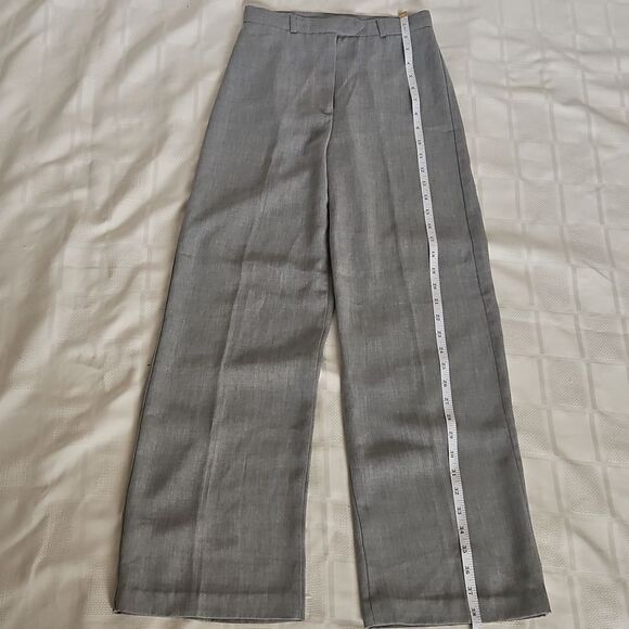 Dynamite Slate Gray Wide-Leg Pants - Picture 8 of 16